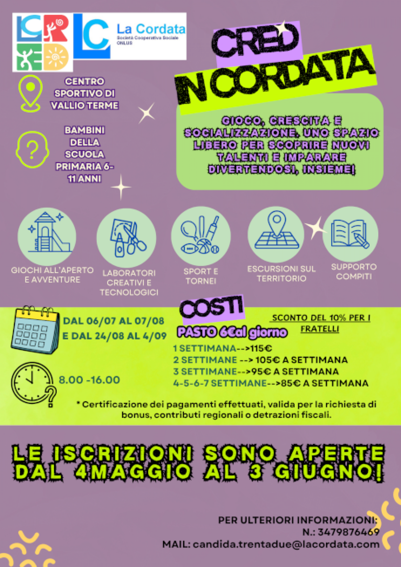 CRED VALLIO TERME 2026